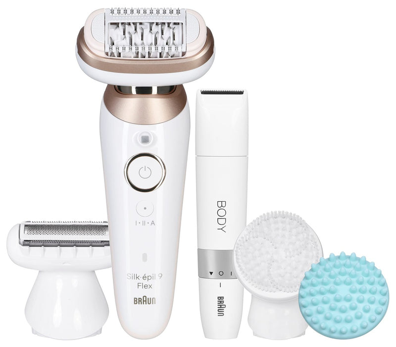 Braun Silk-épil 9 Flex SkinSpa 9-481 3D Gold, White