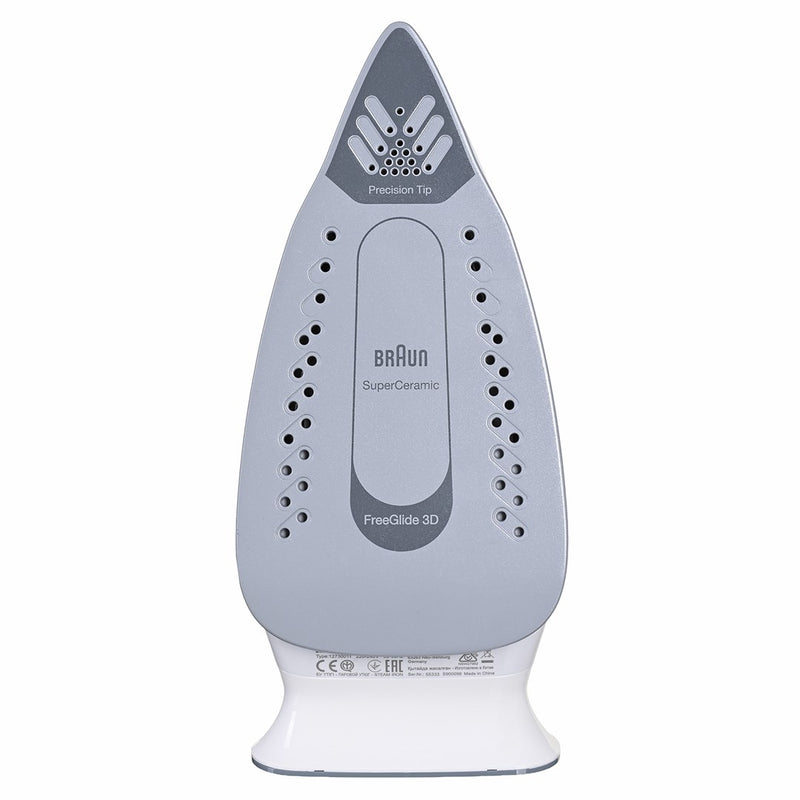 Braun SI 3054 GY Steam iron Ceramic soleplate Grey 2400 W