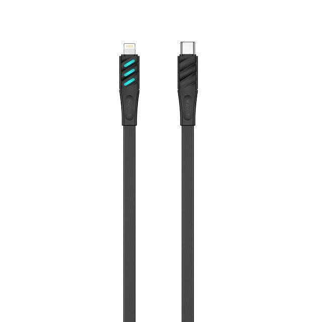 Havit CB6254 - USB Type C to USB Type C charging cable, 1 m (black)