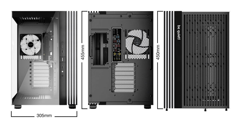 be quiet! LIGHT BASE 600 LX Schwarz Midi-Tower