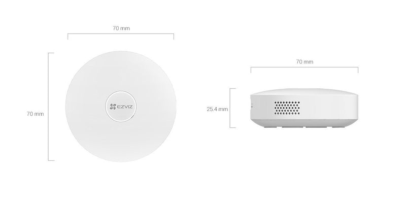 Home Gateway EZVIZ A3 (CS-A3-A0-W) White