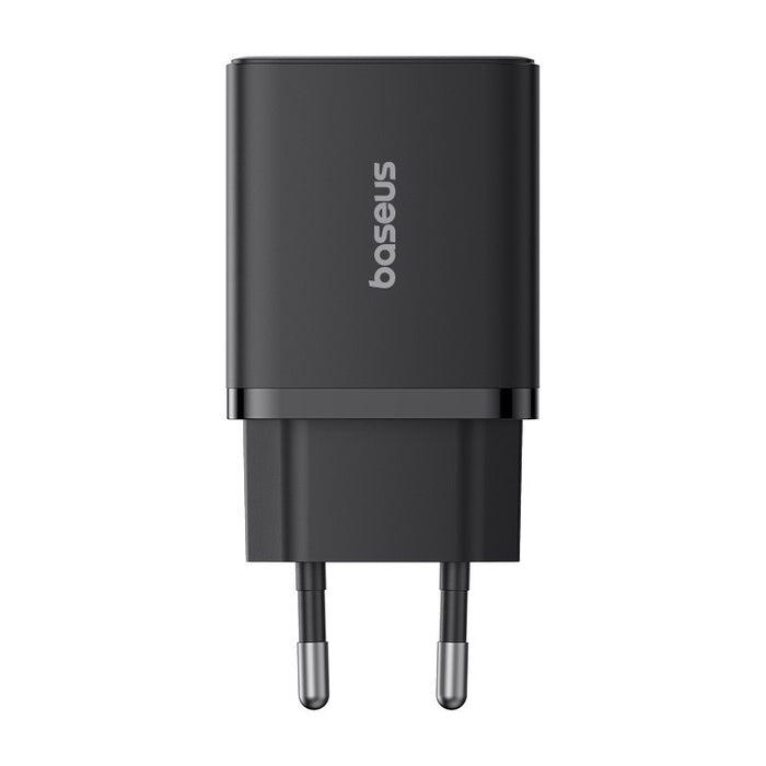 Baseus P10111404113-00 Cube USB-C / USB-A 30W mains charger Black