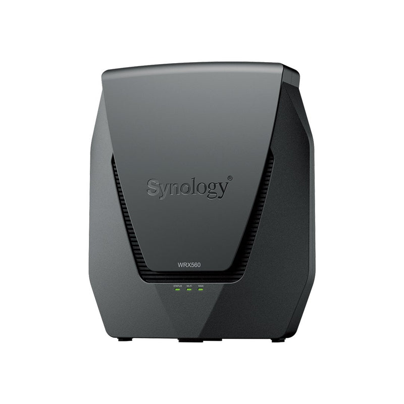 Synology WRX560 - Wireless router - mesh 4-port switch - 1GbE, 2.5GbE - WAN ports: 2
