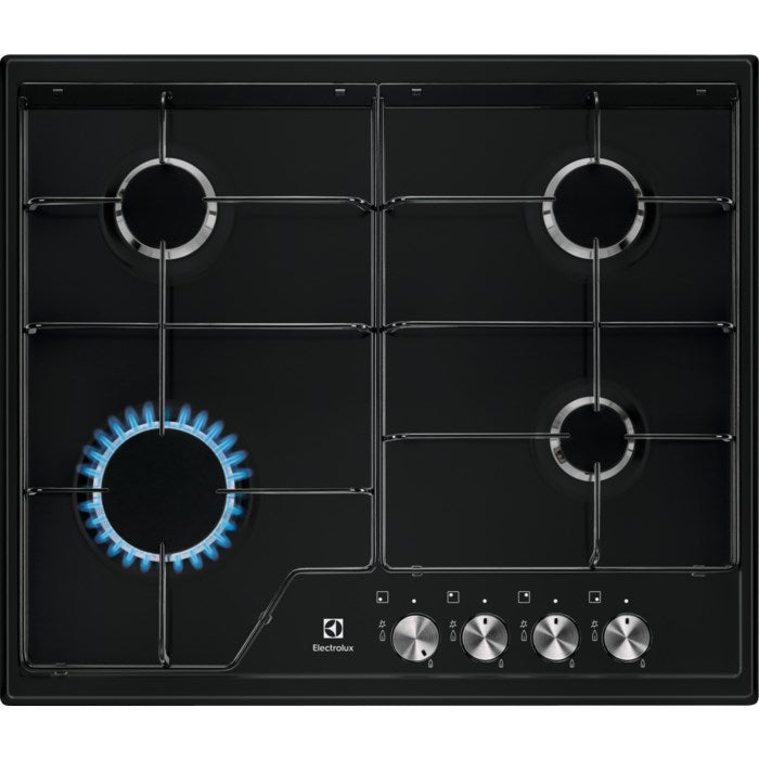 Electrolux EGS6424K Kochfeld Schwarz Eingebaut 60 cm Gas 4 Zone(n)