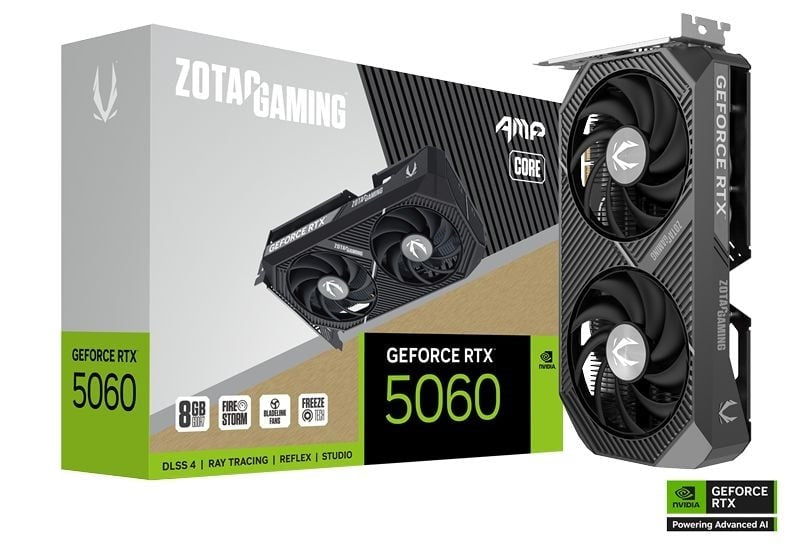 ZOTAC GAMING GeForce RTX 5060 AMP Core - graphics card