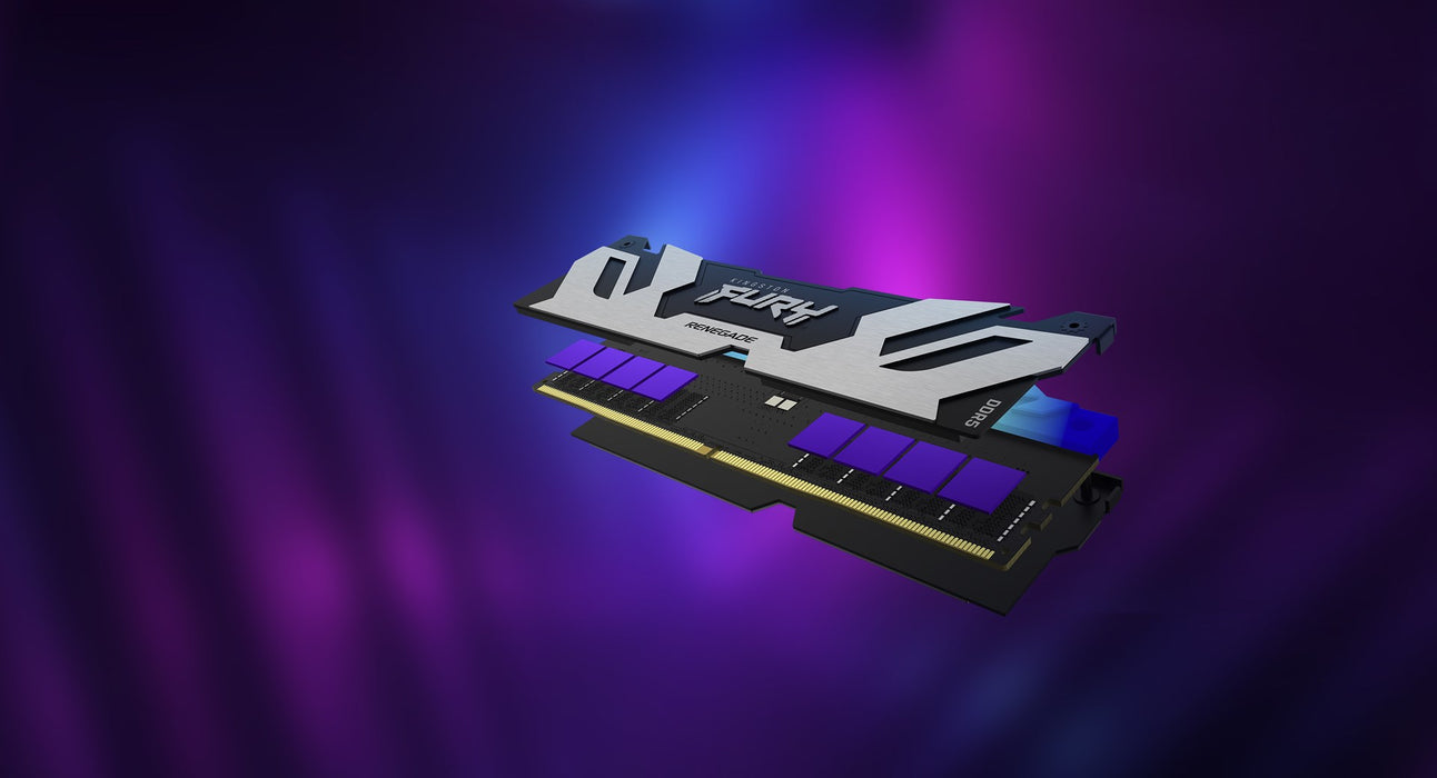 Kingston Technology FURY 32GB 6000MT/s DDR5 CL32 DIMM (Kit of 2) Renegade RGB