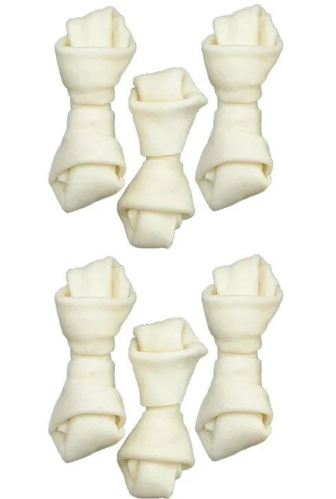 ZOLUX Knotted white bone - chew for dog - 54g