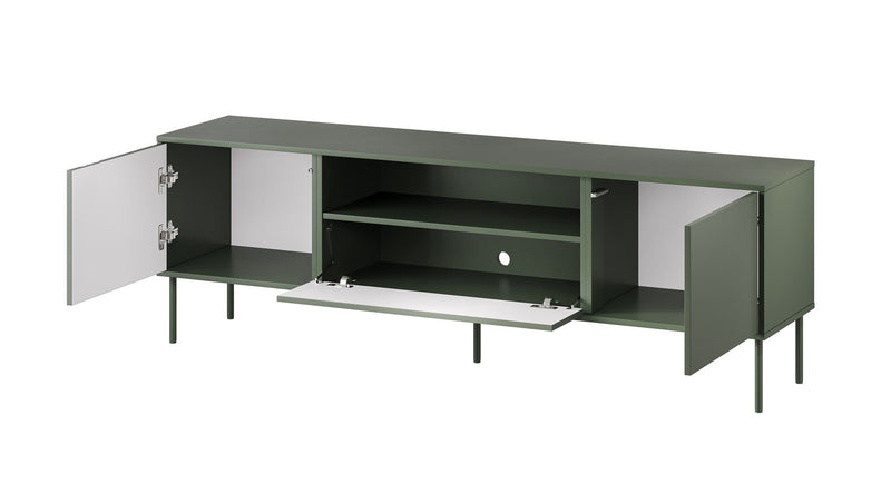 Cama EF TRESSE RTV Cabinet 180x40x54.5 matte green