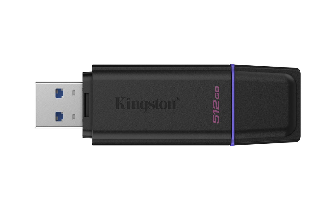 Kingston Technology DataTraveler 512GB Portable USB 3.2 Gen 1 Exodia Black/Purple