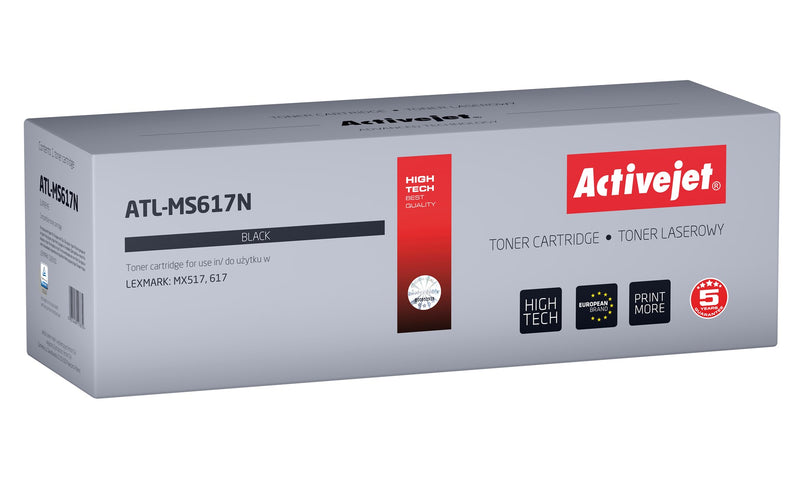 Activejet ATL-MS617N Toner (ersetzt Lexmark 51B2X00; Supreme; 20000 Seiten; schwarz)