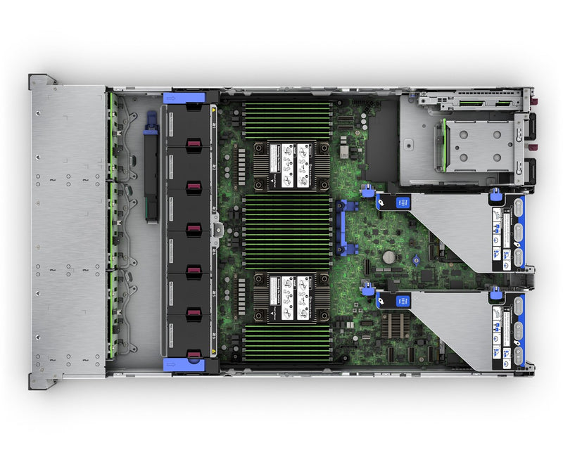 HPE ProLiant DL380 Gen11 Intel Xeon-S 4510 12-Core (2.40GHz 30MB) 64GB (2 x 32GB) 2 x 8TB 12 x LFF Low Profile MR416i-p 2 x 1000W