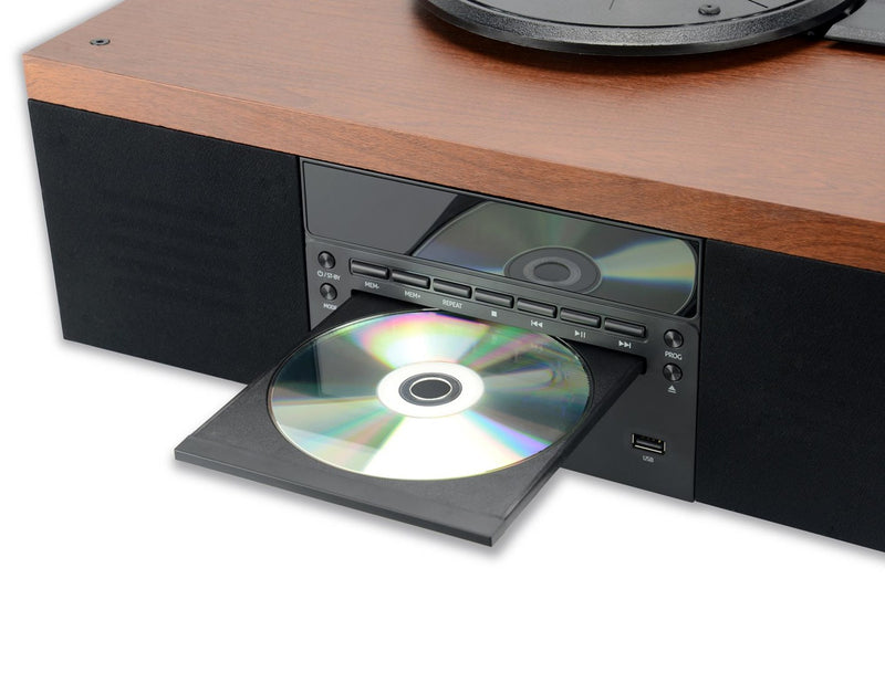 AKAI ATT-14BT - turntable with CD and FM function