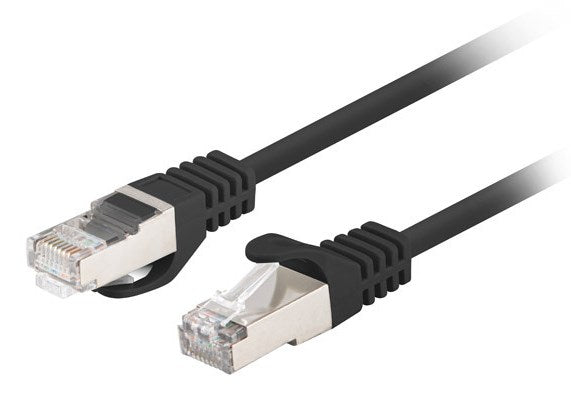 Lanberg PCU5-20CC-0200-BK networking cable Black 2 m Cat5e U/UTP (UTP)