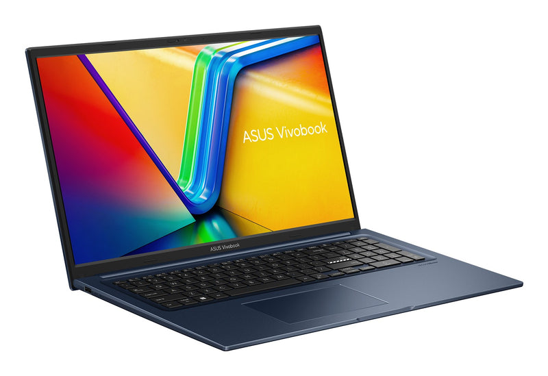 ASUS Vivobook 17 X1704VA-AU1066 Core 5 120U 17.3" FHD IPS-level panel 60Hz 250 nits AG 16GB DDR5 512GB SSD Intel Graphics 720p webcam 50 WHrs No OS Qu