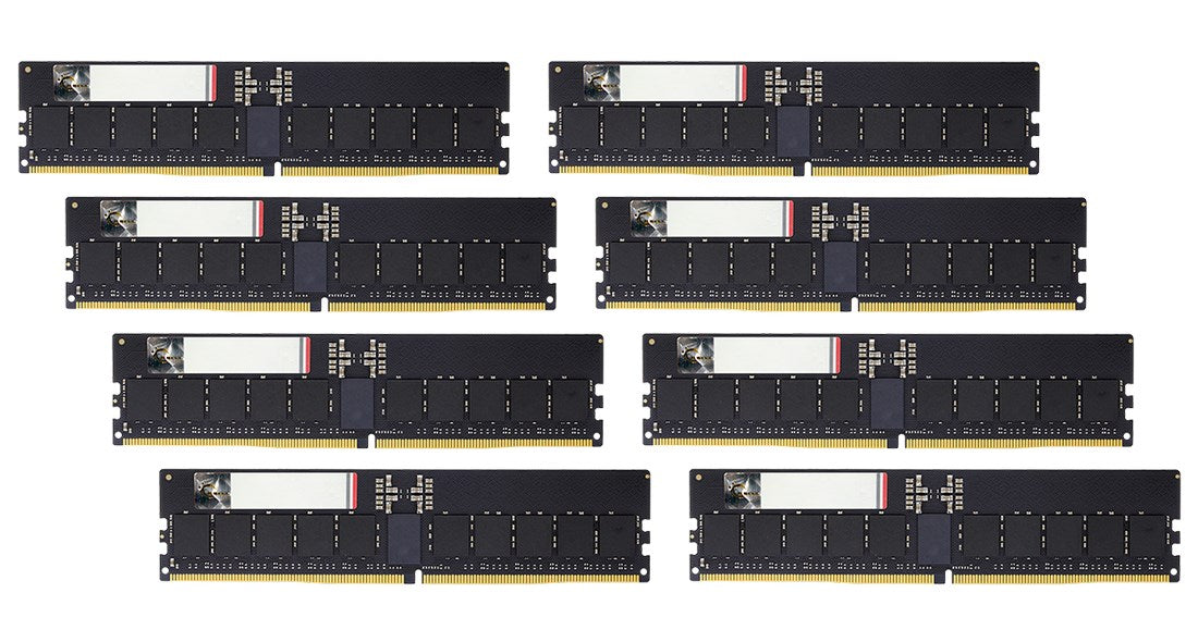 G.Skill Aegis 5 F5-6000R3036G32GE8-G5 memory module 256 GB 8 x 32 GB DDR5 6000 MT/s 288-pin DIMM ECC