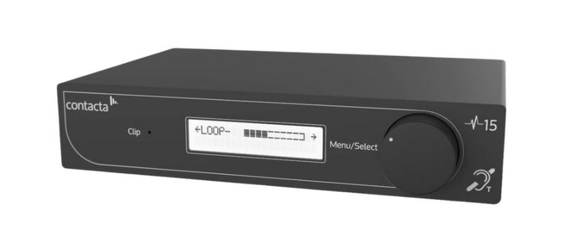 Contacta - KIT: amplifier + cable. Hearing loop for a hall 100m2.