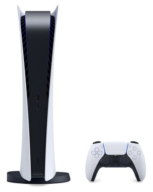Sony PlayStation 5 Digital Slim e-chassis 825 GB Black, White