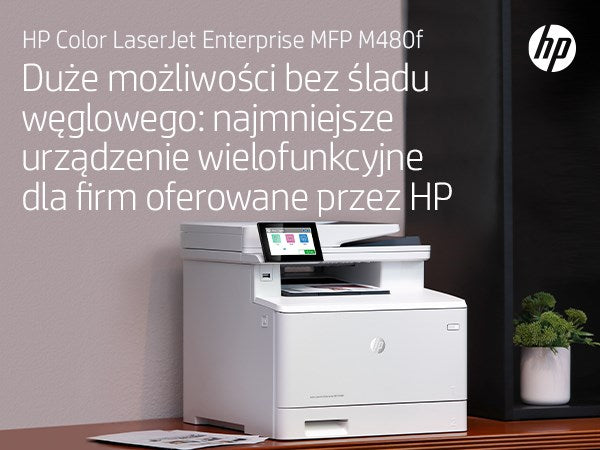 HP Color LaserJet Enterprise LaserJet Enterprise M480f Multifunction Color Printer, Ethernet Only; Copier, Scanner