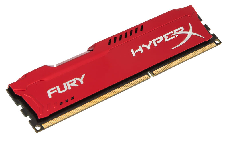 HyperX FURY Red 8GB 1333MHz DDR3 memory module 2 x 4 GB