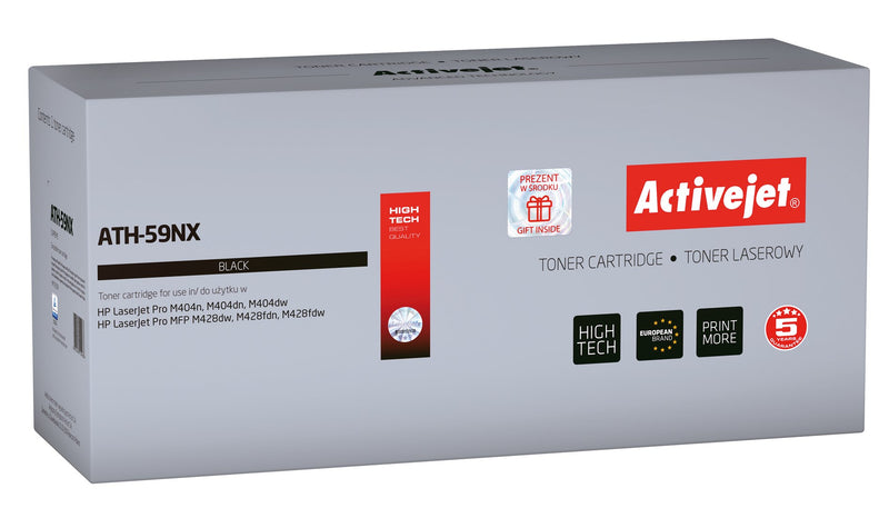 Activejet ATH 59NX Toner (ersetzt HP 59X HP59X CF259X W9024MC; Supreme; 11.500 Seiten; schwarz) Mit Chip
