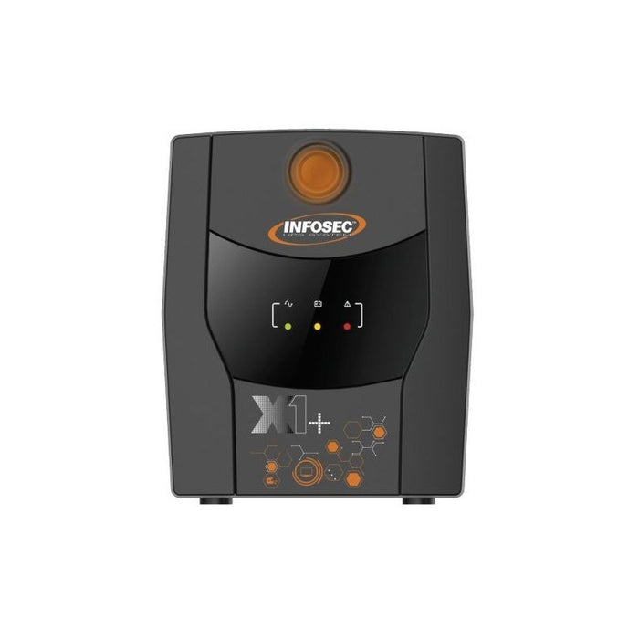 Infosec INF_661147 Backup Power Supply UPS X1+ 1300 IEC, 1300VA, 720W, 6  C13