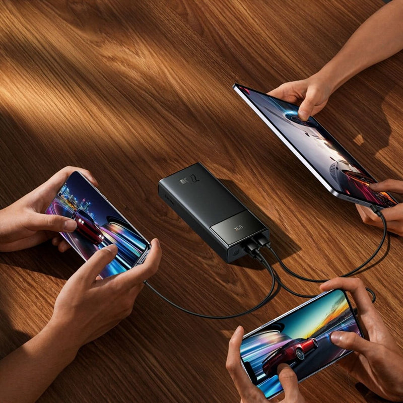 BASEUS ENERFILL FP41 30000 mAh 22.5 W power bank with Baseus Simple USB-A cable 30 cm