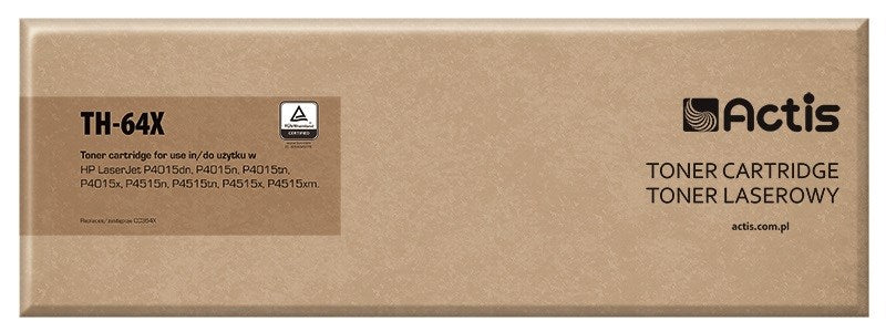 ACTIS TH-64X Tonerkartusche (ersetzt HP 64X CC364X; Standard; 24000 Seiten; schwarz)