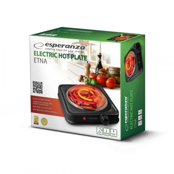 Esperanza EKH012K Black electric stove