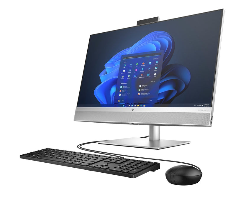 HP EliteOne 870 G9 All-in-One PC Intel® Core™ i7 27" 1920 × 1080 px 16 GB DDR5-SDRAM 512 GB SSD Windows 11 Pro Wi-Fi 6E (802.11ax) Silver
