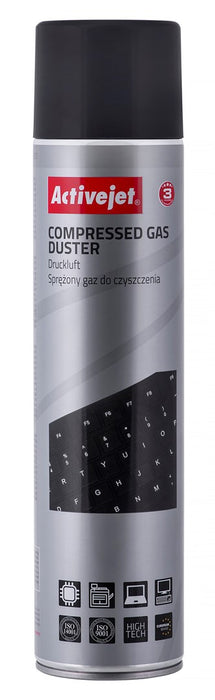 Activejet AOC-201 Compressed Air (600 ml) Air Cleaning Spray, Easy to Clean Hard to Reach Places