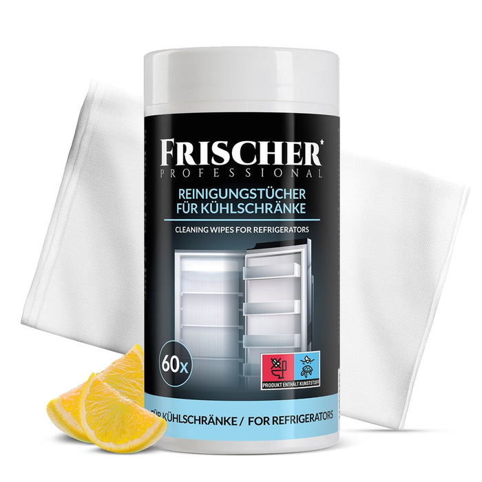 Frischer damp cloths for fridge cleaning 60 pcs.
