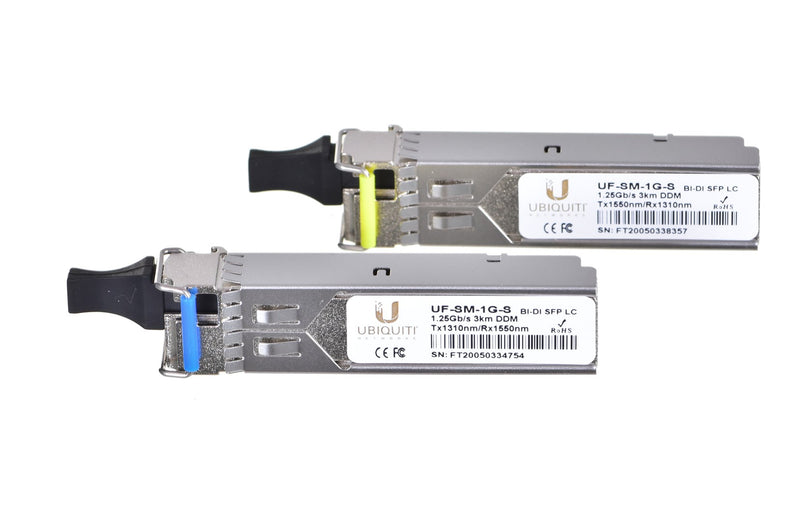 Ubiquiti Networks UF-SM-1G-S network transceiver module Fiber optic 1250 Mbit/s SFP 1550 nm