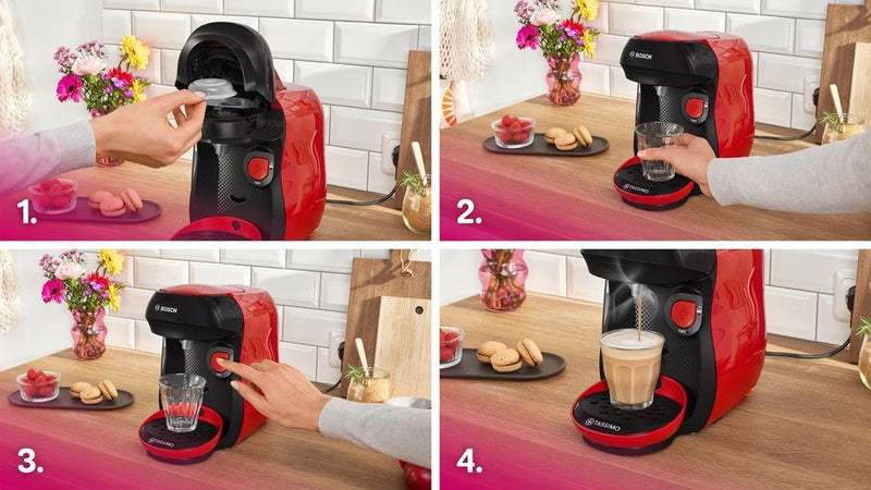 Bosch Tassimo Happy TAS103E coffee maker Fully-auto Capsule coffee machine 0.7 L