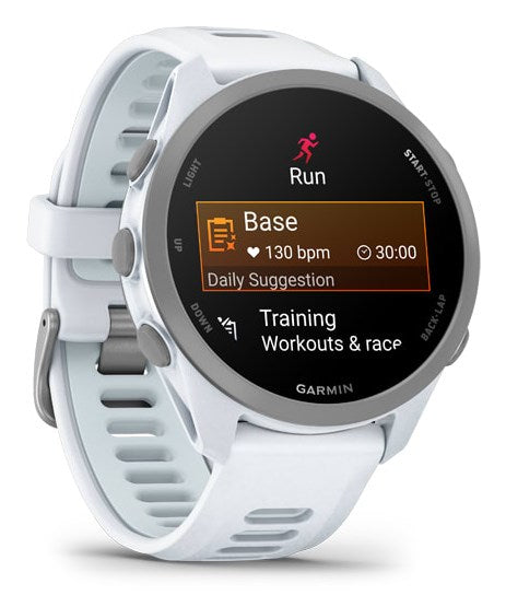 Garmin Forerunner 170 3.05 cm (1.2") AMOLED 30 mm Digital 390 x 390 pixels Touchscreen White GPS (satellite)