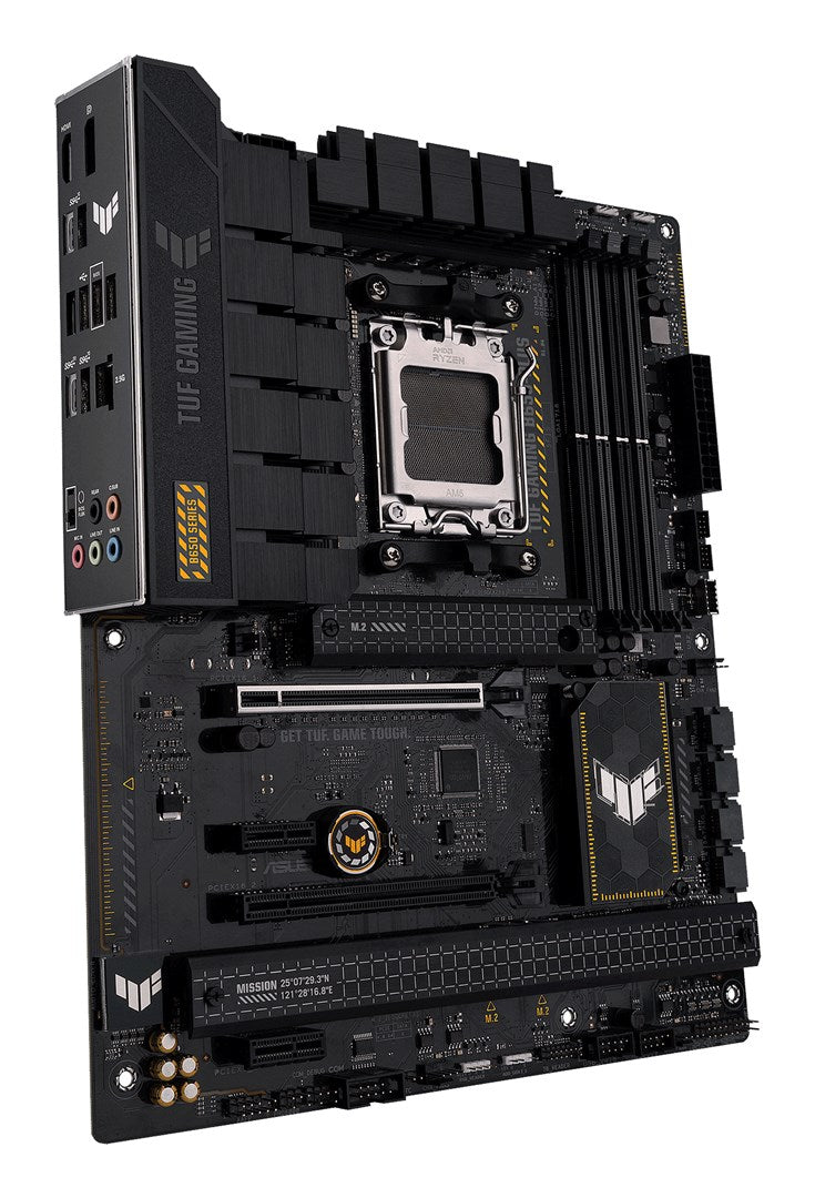 ASUS TUF Gaming B650-Plus - Motherboard - ATX - Socket AM5 - AMD B650 Chipset - USB-C 3.2 Gen 2x2, USB 3.1 Gen 2, USB 3.2 Gen 2, USB-C 3.2 Gen2, USB-C