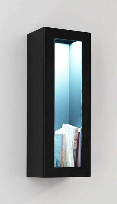 Cama Living room cabinet set VIGO NEW 11 black/black gloss