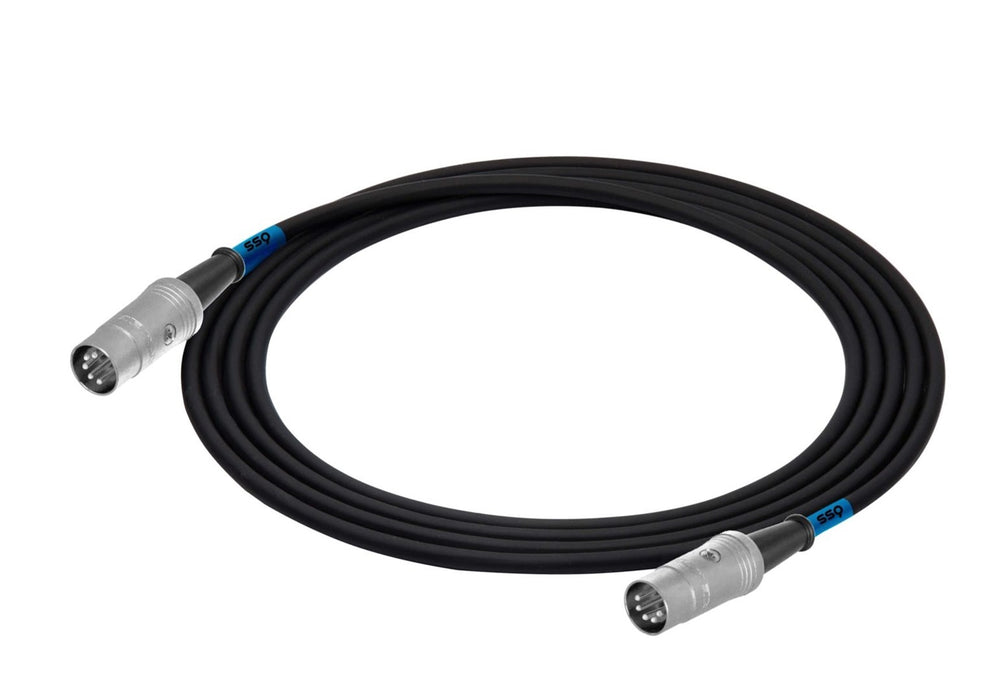 SSQ MIDI2 SS-1418 Cable MIDI (5-pin) - MIDI (5-pin) 2 m Black
