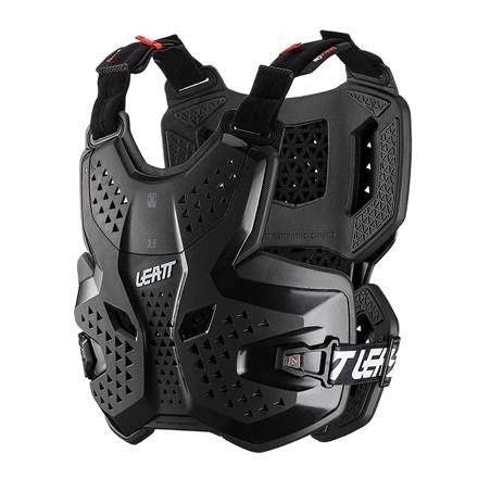 Buzer LEATT Chest Protector 3.5, Black