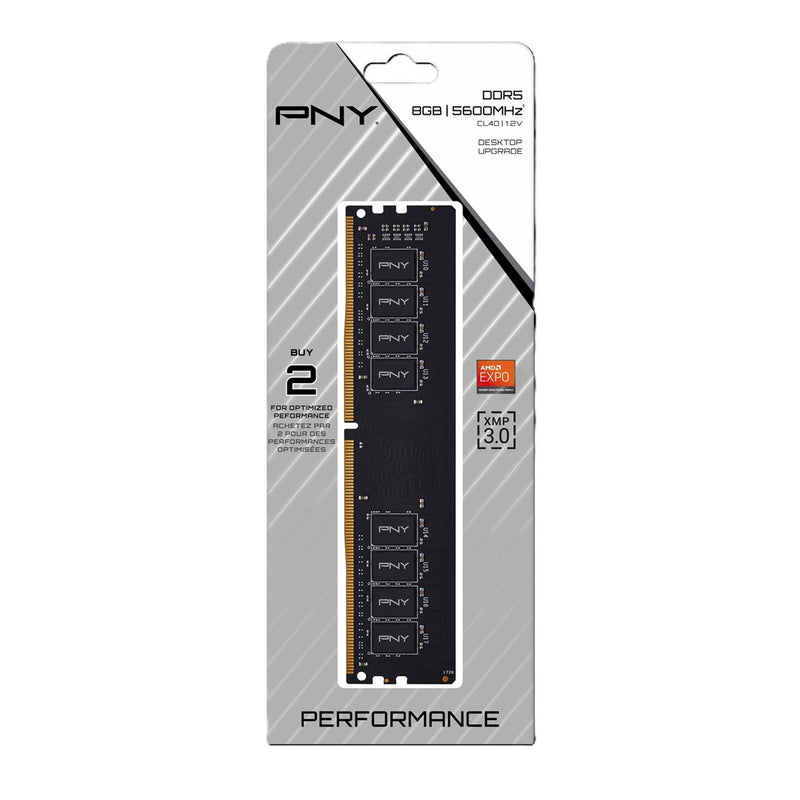 PNY Performance DDR5 8GB 5600MHz CL40 Memory