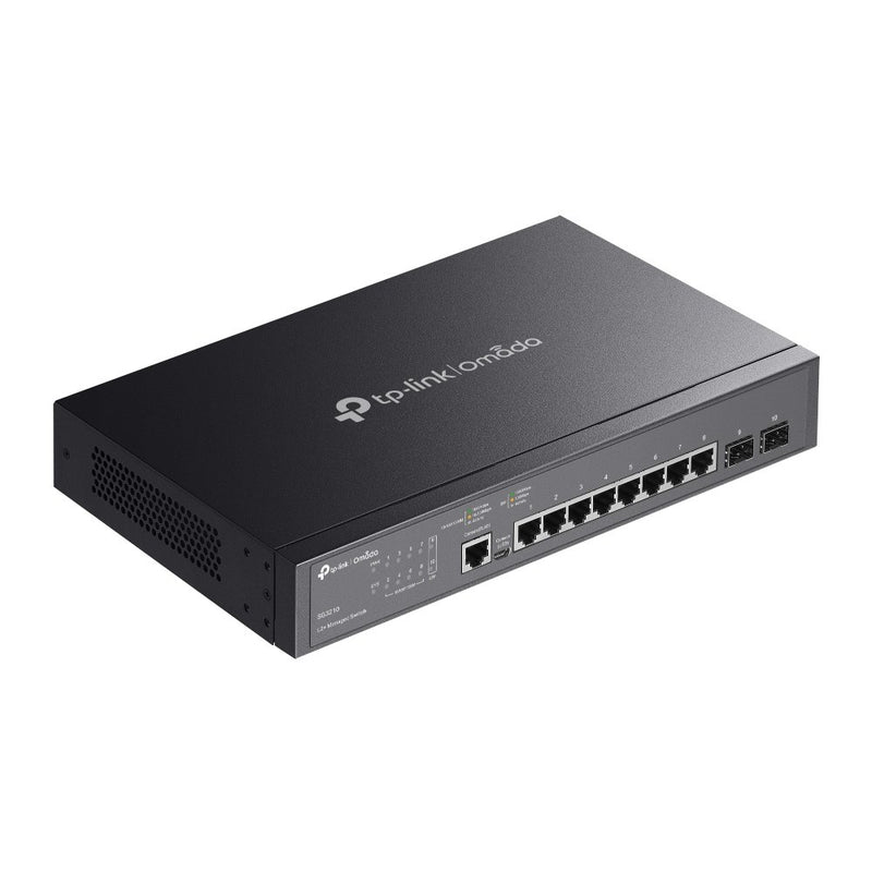 TP-LINK TL-SG3210 Géré L2 Gigabit Ethernet (10/100/1000) Power over Ethernet (PoE) Noir