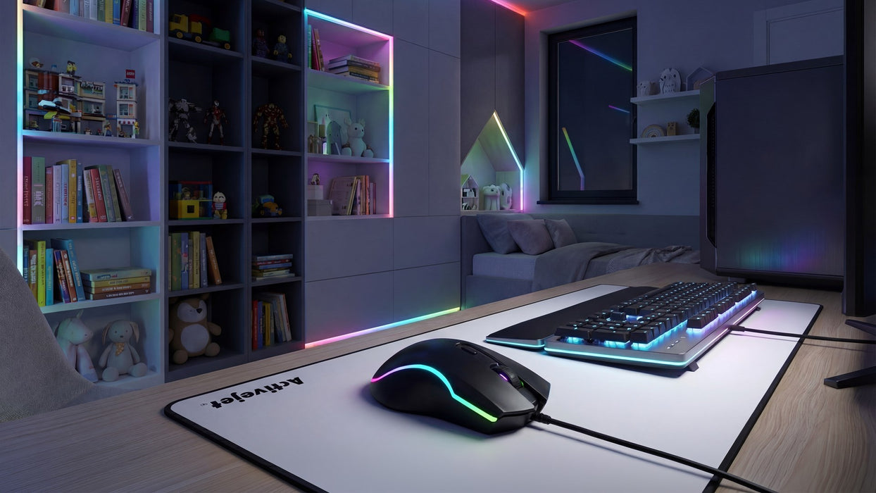 Activejet AMY-W390 USB wired heated mouse