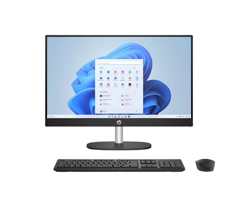 HP 24-cr0332nw AMD Ryzen™ 7 7730U 60.5 cm (23.8") 1920 x 1080 px All-in-One PC 16 GB DDR4-SDRAM 512 GB SSD Windows 11 Home Wi-Fi 6 (802.11ax) White