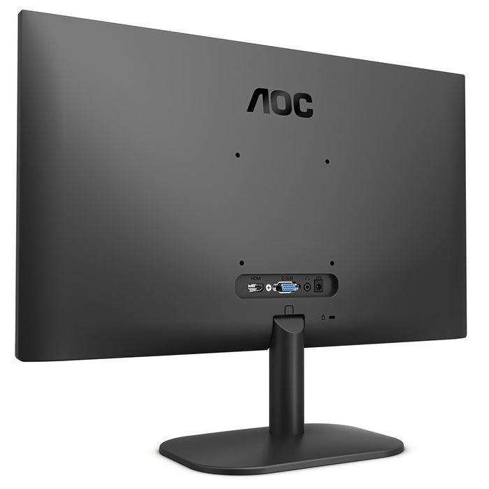 AOC 22B2H/EU - LED monitor - 22" (21.5" viewable) - 1920 x 1080 Full HD (1080p) @ 75 Hz - VA - 200 cd/m² - 3000:1 - 4 ms - HDMI, VGA - black