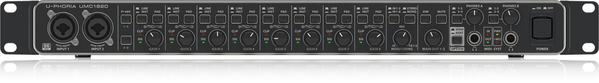 Behringer UMC1820 - USB audio interface