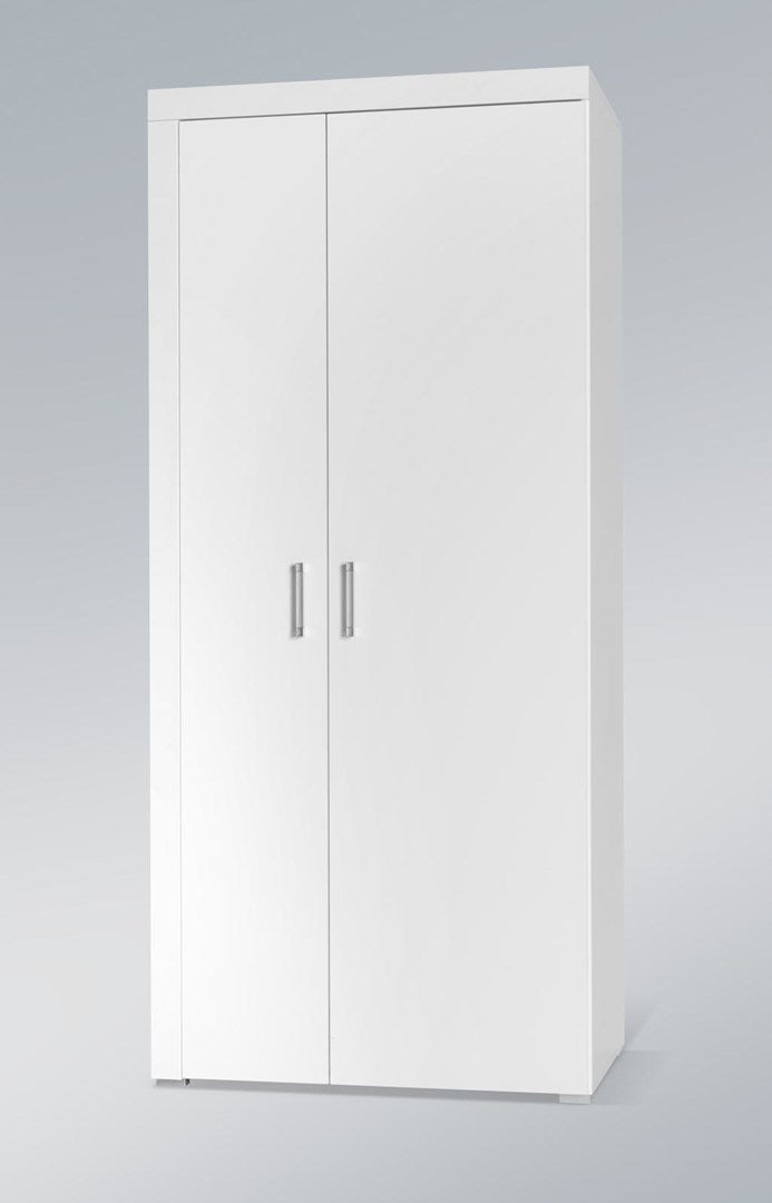 Cama wardrobe SAMBA white/white gloss