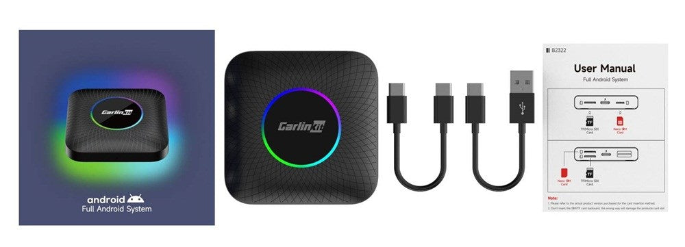 CarlinKit CPC200-Tbox Ambient Wireless adapter 8GB/128GB Black
