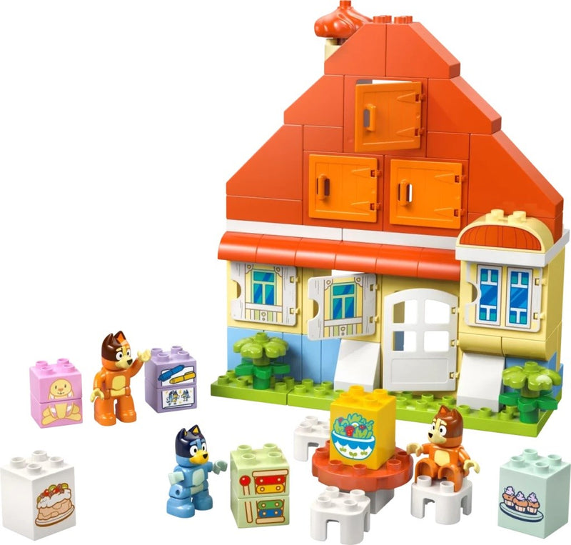 LEGO BLUEY 10459 Bluey's Family House with Memory Game