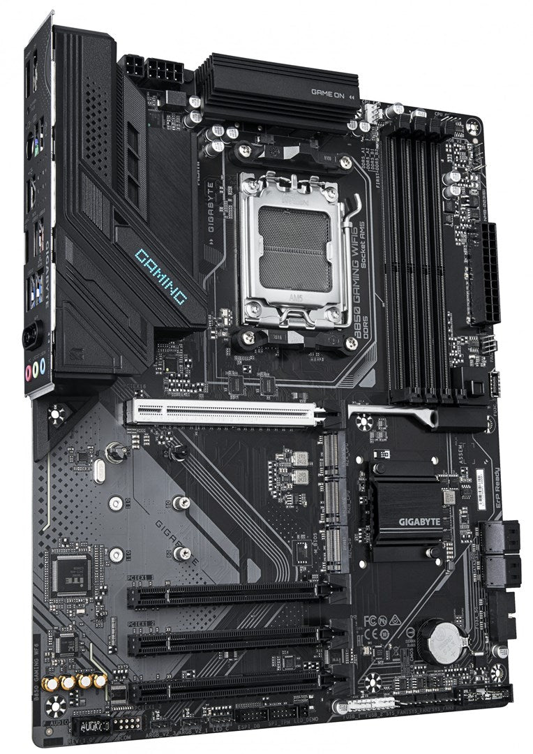 GIGABYTE B850 GAMING WIFI6 Motherboard - AMD Ryzen 9000 Series CPUs, 6+2+2 Phasen Digital VRM, up to 8200MHz DDR5 (OC), 1xPCIe 5.0 + 2xPCIe 4.0 M.2, G
