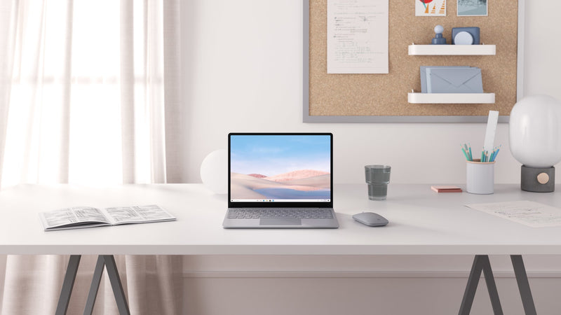 Microsoft Surface Laptop Go Intel® Core™ i5 i5-1035G1 31.6 cm (12.4") Touchscreen 8 GB LPDDR4x-SDRAM 256 GB SSD Wi-Fi 6 (802.11ax) Windows 10 Pro Plat