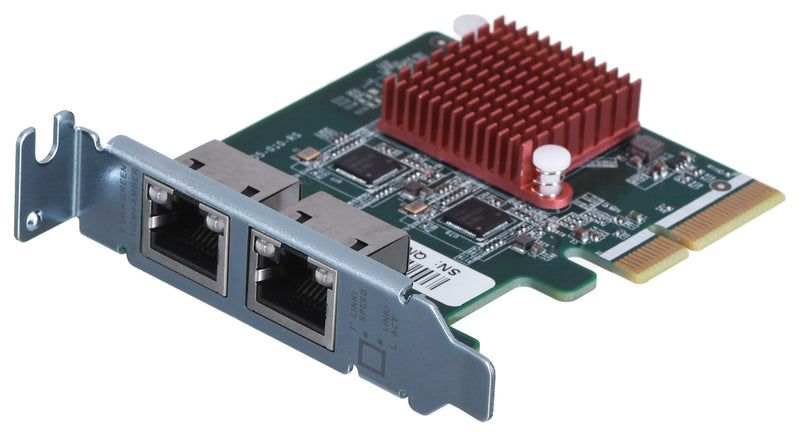 Dual port 2.5GbE 4-speed Network card